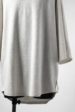 画像をギャラリービューアに読み込む, ISAMU KATAYAMA BACKLASH OVER FIT CUT & SEWN / RANDOM PILE FABRIC (BEIGE)