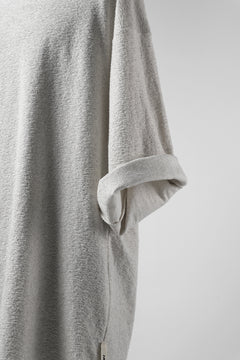 画像をギャラリービューアに読み込む, ISAMU KATAYAMA BACKLASH OVER FIT CUT & SEWN / RANDOM PILE FABRIC (BEIGE)