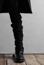 画像をギャラリービューアに読み込む, m.a+ goodyear tall buckle back zipper boots / S1C3Z/CU1,5 (BLACK)