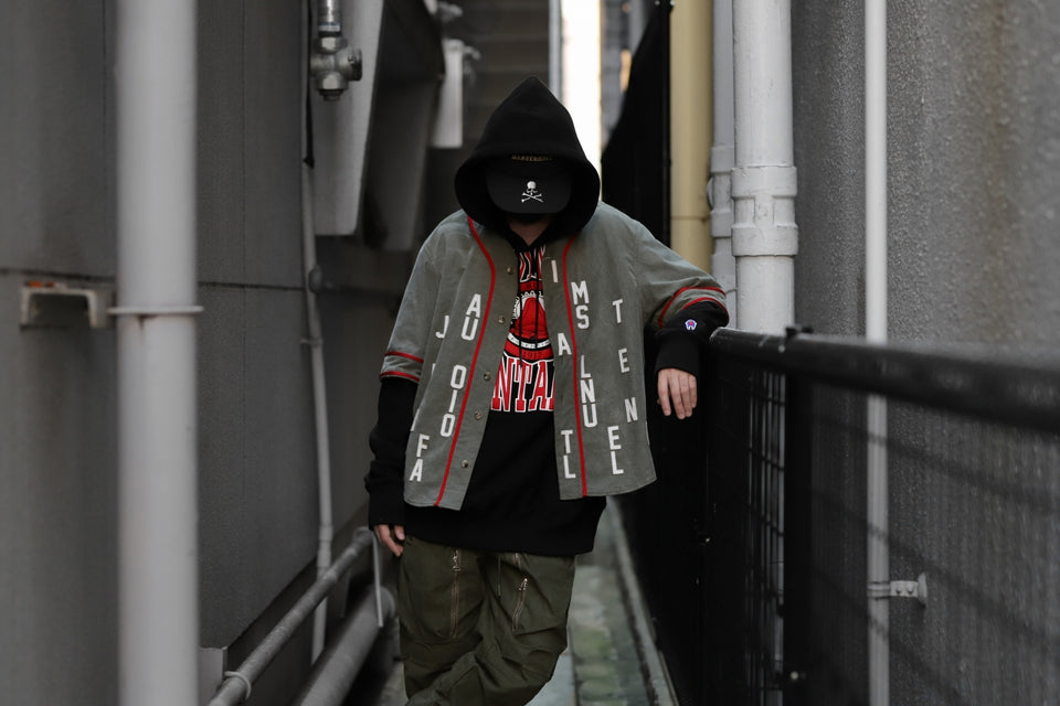 画像をギャラリービューアに読み込む, READYMADE MILITARY BASEBALL SHIRT (KHAKI GREEN #C)