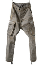 画像をギャラリービューアに読み込む, 11 BY BORIS BIDJAN SABERI CARGO POCKET PANT / STRETCH DENIM "P21B-F-1482" (GUM)