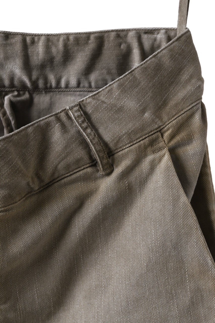 画像をギャラリービューアに読み込む, 11 BY BORIS BIDJAN SABERI CARGO POCKET PANT / STRETCH DENIM "P21B-F-1482" (GUM)