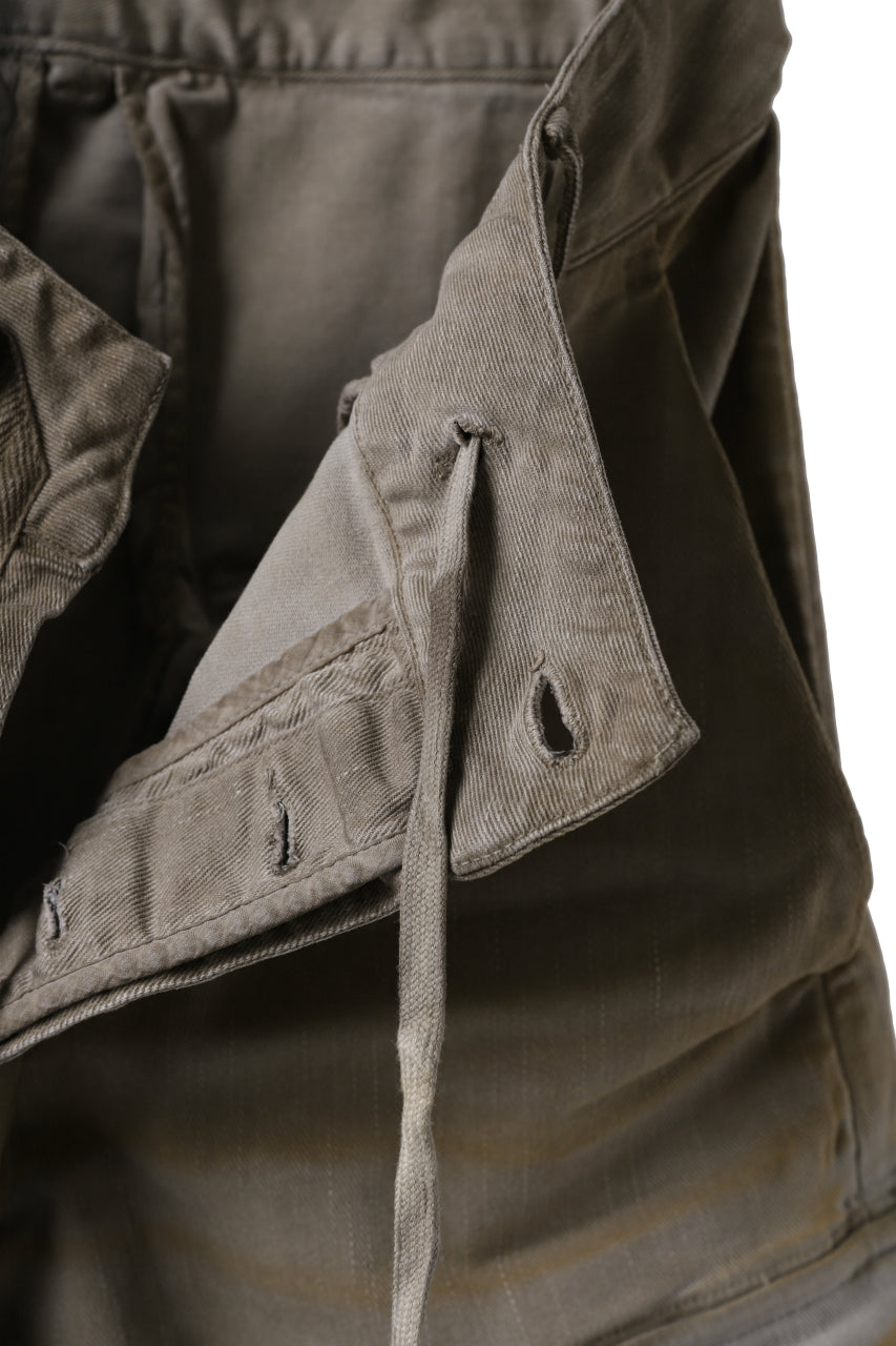 画像をギャラリービューアに読み込む, 11 BY BORIS BIDJAN SABERI CARGO POCKET PANT / STRETCH DENIM "P21B-F-1482" (GUM)