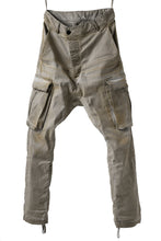 画像をギャラリービューアに読み込む, 11 BY BORIS BIDJAN SABERI CARGO POCKET PANT / STRETCH DENIM "P21B-F-1482" (GUM)
