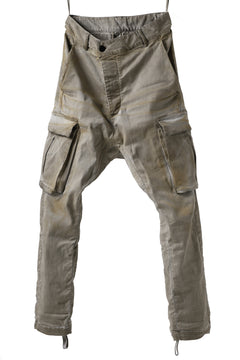 画像をギャラリービューアに読み込む, 11 BY BORIS BIDJAN SABERI CARGO POCKET PANT / STRETCH DENIM "P21B-F-1482" (GUM)