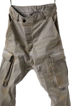 画像をギャラリービューアに読み込む, 11 BY BORIS BIDJAN SABERI CARGO POCKET PANT / STRETCH DENIM "P21B-F-1482" (GUM)