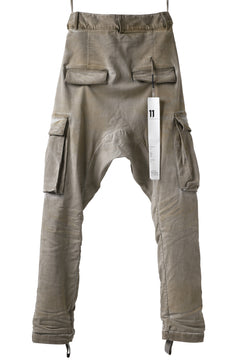 画像をギャラリービューアに読み込む, 11 BY BORIS BIDJAN SABERI CARGO POCKET PANT / STRETCH DENIM "P21B-F-1482" (GUM)