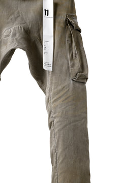 画像をギャラリービューアに読み込む, 11 BY BORIS BIDJAN SABERI CARGO POCKET PANT / STRETCH DENIM "P21B-F-1482" (GUM)