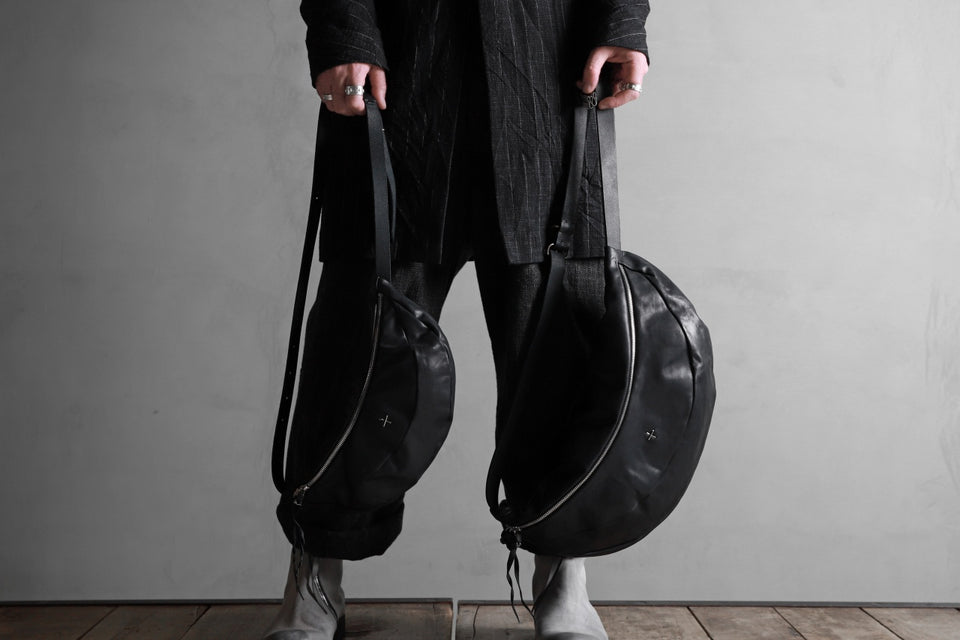 画像をギャラリービューアに読み込む, m.a+ large slice belt bag / BY302/CUP0,7 (BLACK)