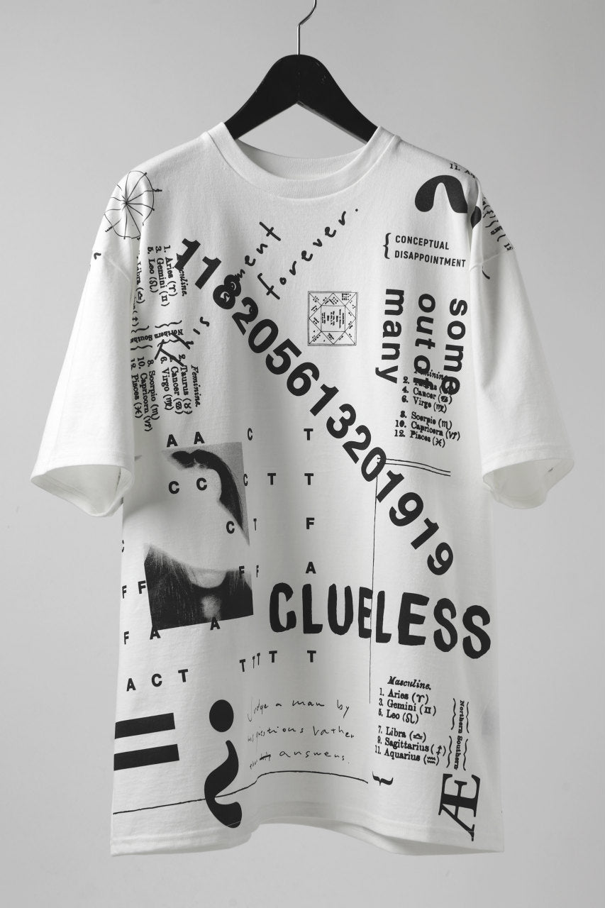 画像をギャラリービューアに読み込む, A.F ARTEFACT -SWALLOW- OVERSIZED GRAPHIC TEE (WHITE)