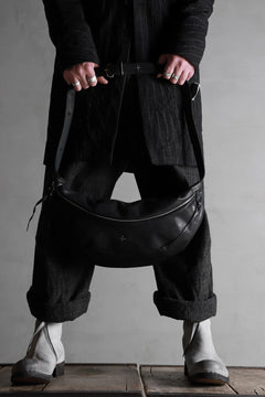 画像をギャラリービューアに読み込む, m.a+ large slice belt bag / BY302/CUP0,7 (BLACK)