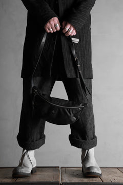 画像をギャラリービューアに読み込む, m.a+ medium slice belt bag / BY202/CUP0,7 (BLACK)