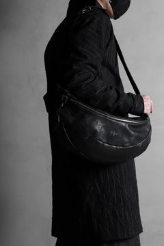 画像をギャラリービューアに読み込む, m.a+ large slice belt bag / BY302/CUP0,7 (BLACK)