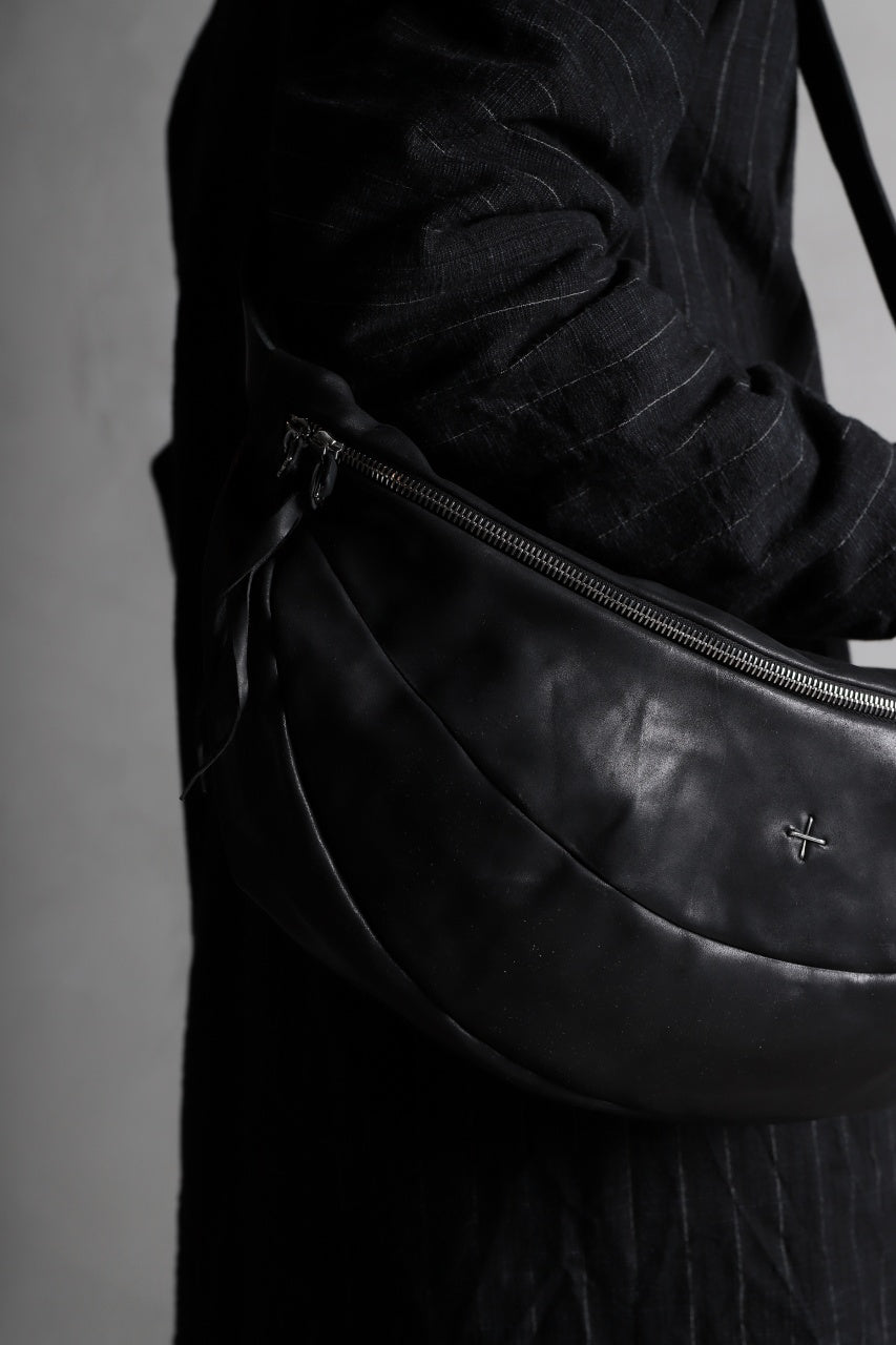 画像をギャラリービューアに読み込む, m.a+ large slice belt bag / BY302/CUP0,7 (BLACK)