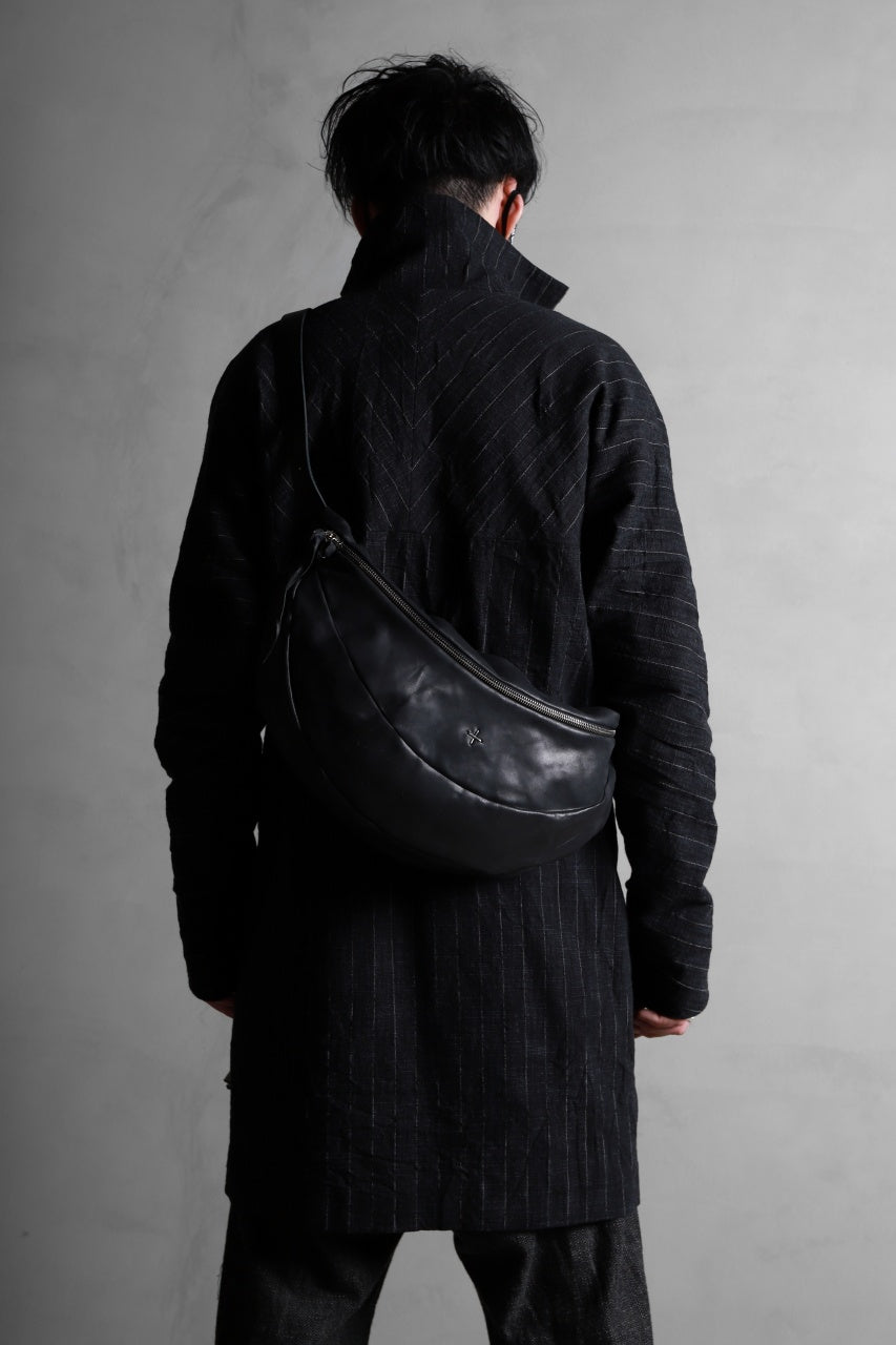 画像をギャラリービューアに読み込む, m.a+ large slice belt bag / BY302/CUP0,7 (BLACK)