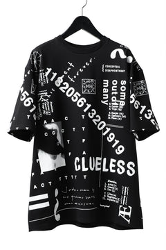 画像をギャラリービューアに読み込む, A.F ARTEFACT -SWALLOW- OVERSIZED GRAPHIC TEE (BLACK)