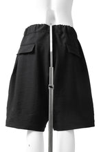 画像をギャラリービューアに読み込む, Y-3 Yohji Yamamoto CLASSIC TAILOR SHORT PANTS / POLY TWILL (BLACK)