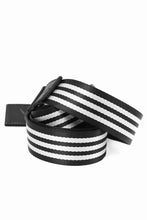 画像をギャラリービューアに読み込む, Y-3 Yohji Yamamoto CLASSIC LOGO BELT (BLACK)