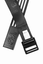 画像をギャラリービューアに読み込む, Y-3 Yohji Yamamoto CLASSIC LOGO BELT (BLACK)