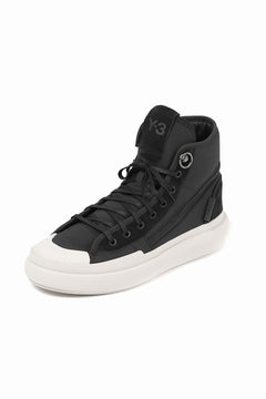 画像をギャラリービューアに読み込む, Y-3 Yohji Yamamoto AJATU COURT HIGH SNEAKERS (BLACK/BLACK/COREWHITE)
