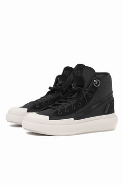 画像をギャラリービューアに読み込む, Y-3 Yohji Yamamoto AJATU COURT HIGH SNEAKERS (BLACK/BLACK/COREWHITE)