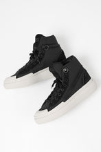 画像をギャラリービューアに読み込む, Y-3 Yohji Yamamoto AJATU COURT HIGH SNEAKERS (BLACK/BLACK/COREWHITE)