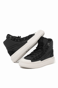 画像をギャラリービューアに読み込む, Y-3 Yohji Yamamoto AJATU COURT HIGH SNEAKERS (BLACK/BLACK/COREWHITE)