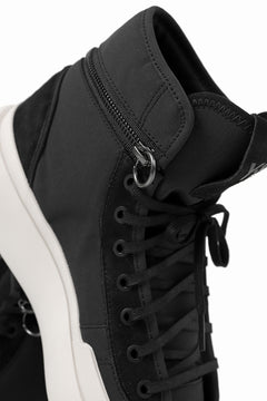 画像をギャラリービューアに読み込む, Y-3 Yohji Yamamoto AJATU COURT HIGH SNEAKERS (BLACK/BLACK/COREWHITE)