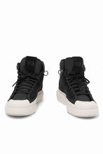 画像をギャラリービューアに読み込む, Y-3 Yohji Yamamoto AJATU COURT HIGH SNEAKERS (BLACK/BLACK/COREWHITE)