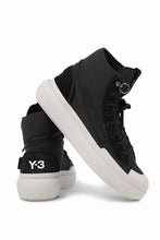 画像をギャラリービューアに読み込む, Y-3 Yohji Yamamoto AJATU COURT HIGH SNEAKERS (BLACK/BLACK/COREWHITE)