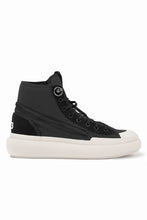画像をギャラリービューアに読み込む, Y-3 Yohji Yamamoto AJATU COURT HIGH SNEAKERS (BLACK/BLACK/COREWHITE)