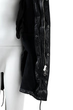 画像をギャラリービューアに読み込む, ISAMU KATAYAMA BACKLASH MODS COAT / GOAT LEATHER (GARMENT+SPRAY DYED / BLACK)