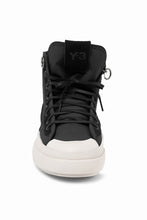 画像をギャラリービューアに読み込む, Y-3 Yohji Yamamoto AJATU COURT HIGH SNEAKERS (BLACK/BLACK/COREWHITE)