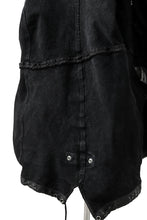 画像をギャラリービューアに読み込む, ISAMU KATAYAMA BACKLASH MODS COAT / GOAT LEATHER (GARMENT+SPRAY DYED / BLACK)