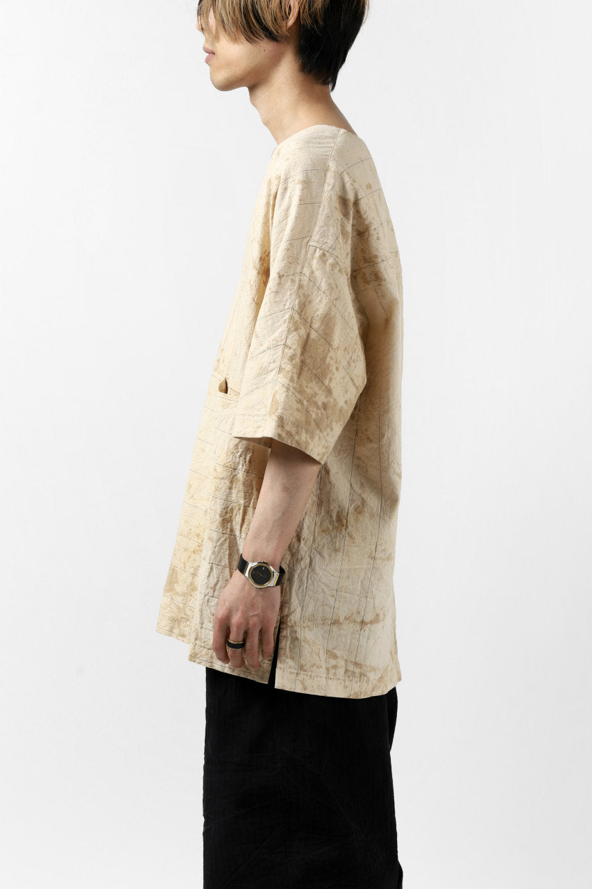 画像をギャラリービューアに読み込む, forme d'expression exclusive V Neck Scrub Shirt (Iced Tea)