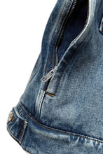 Load image into Gallery viewer, mastermind JAPAN TRUCKER JACKET / 2WAY STRETCH DENIM (INDIGO)