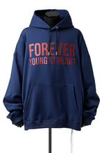 Load image into Gallery viewer, mastermind JAPAN SWEAT HOODIE / GLITTER LOGO (NAVY)