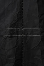 画像をギャラリービューアに読み込む, masnada MILITARY HOODIE LONG PARKA COAT with BOA LINNER /  COTONE STROPICCIATO (BLACK)