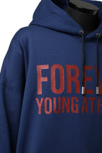 Load image into Gallery viewer, mastermind JAPAN SWEAT HOODIE / GLITTER LOGO (NAVY)