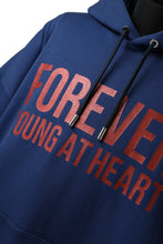 Load image into Gallery viewer, mastermind JAPAN SWEAT HOODIE / GLITTER LOGO (NAVY)