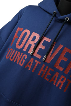 Load image into Gallery viewer, mastermind JAPAN SWEAT HOODIE / GLITTER LOGO (NAVY)