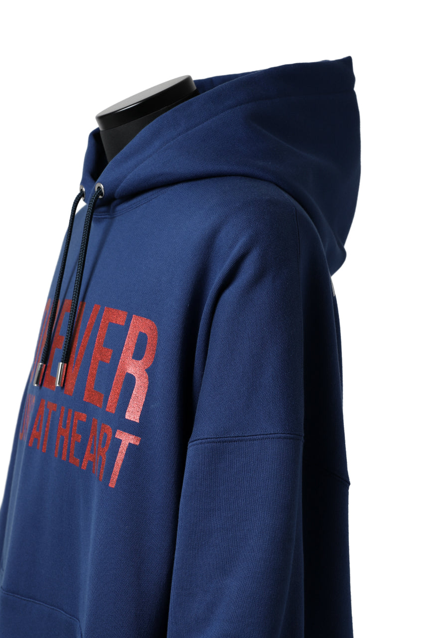 Load image into Gallery viewer, mastermind JAPAN SWEAT HOODIE / GLITTER LOGO (NAVY)