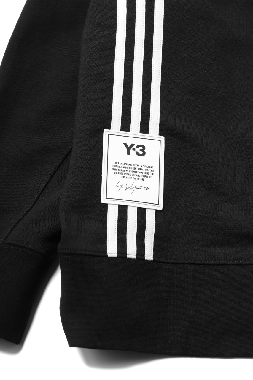 画像をギャラリービューアに読み込む, Y-3 Yohji Yamamoto 3-STP HOODIE PARKA / FRENCH TERRY (BLACK)