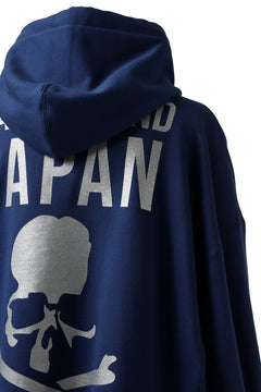 Load image into Gallery viewer, mastermind JAPAN SWEAT HOODIE / GLITTER LOGO (NAVY)