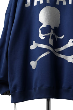 Load image into Gallery viewer, mastermind JAPAN SWEAT HOODIE / GLITTER LOGO (NAVY)