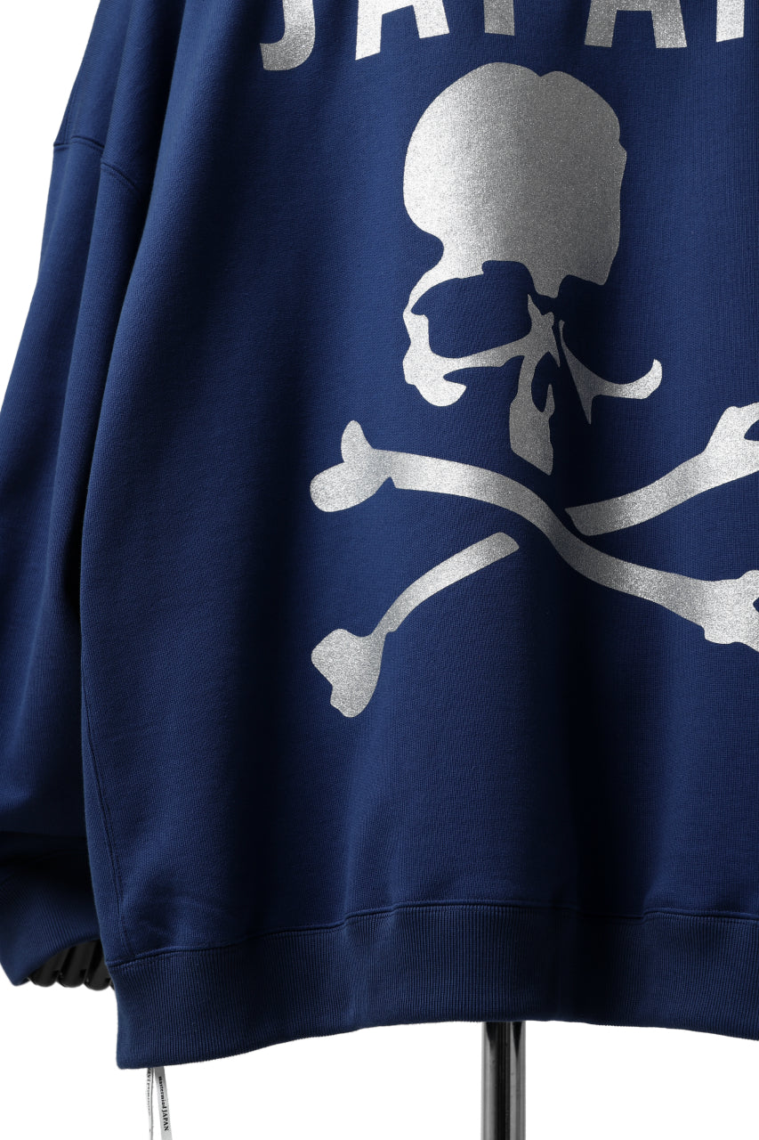 Load image into Gallery viewer, mastermind JAPAN SWEAT HOODIE / GLITTER LOGO (NAVY)