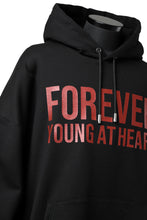 Load image into Gallery viewer, mastermind JAPAN SWEAT HOODIE / GLITTER LOGO (BLACK)