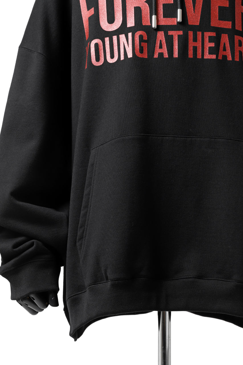 Load image into Gallery viewer, mastermind JAPAN SWEAT HOODIE / GLITTER LOGO (BLACK)