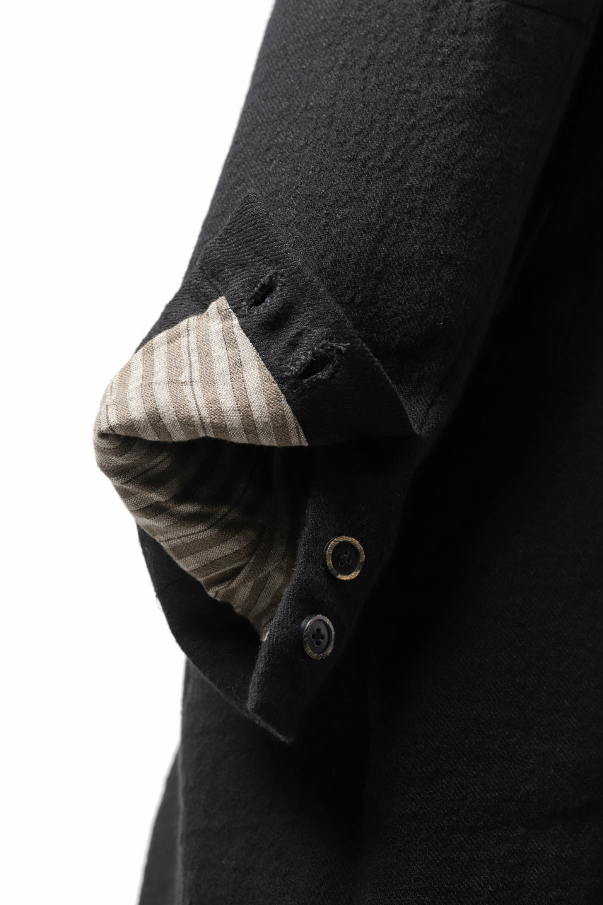 画像をギャラリービューアに読み込む, Aleksandr Manamis Lean Dart Coat (BLACK)