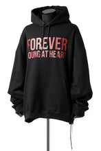 Load image into Gallery viewer, mastermind JAPAN SWEAT HOODIE / GLITTER LOGO (BLACK)